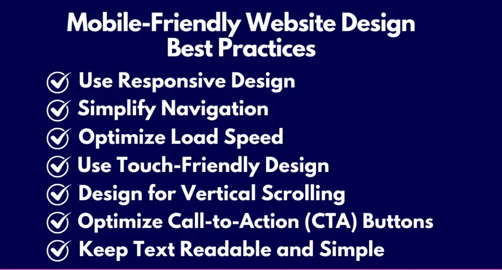 Mobile-Friendly Website Design Best Practices